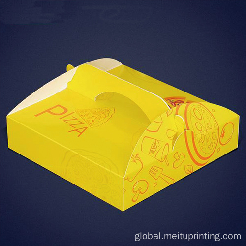 Holiday Gift Boxes Pizza Packaging Gift Boxes with Handle Factory